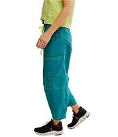 FP Movement In The Wild Paper Bag Waist Water-Resistant Wide Barrel Leg Pants