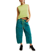 FP Movement In The Wild Paper Bag Waist Water-Resistant Wide Barrel Leg Pants