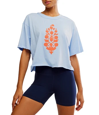 FP Movement Inspire Buti Logo Crew Neck Short Sleeve Tee