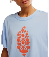 FP Movement Inspire Buti Logo Crew Neck Short Sleeve Tee