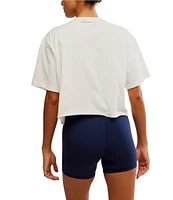 FP Movement Inspire Buti Tennis Logo Crew Neck Short Sleeve Tee