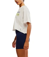 FP Movement Inspire Buti Tennis Logo Crew Neck Short Sleeve Tee