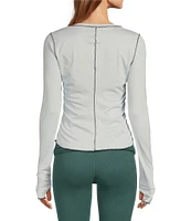 FP Movement Knit Right On Long Sleeve Run Top