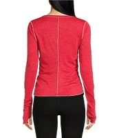 FP Movement Knit Right On Long Sleeve Run Top