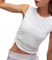 FP Movement Sport Mode Muscle Boat Neck Sleeveless Tee
