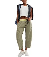 FP Movement You Wish High Rise Barrel Drawstring Waistband Pants