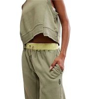 FP Movement You Wish High Rise Barrel Drawstring Waistband Pants