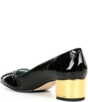 Frances Valentine Gaga Patent Leather Pumps