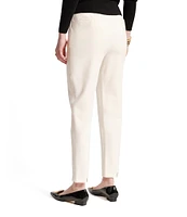 FRANCES VALENTINE Lucy Stretch Woven High Rise Slim Leg Trouser Pant