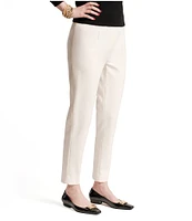 FRANCES VALENTINE Lucy Stretch Woven High Rise Slim Leg Trouser Pant