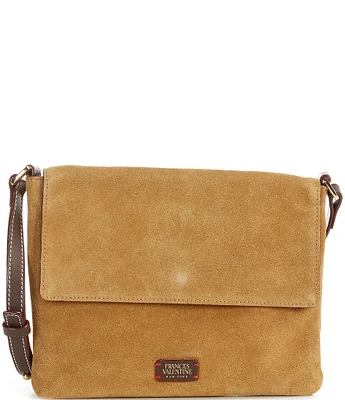 FRANCES VALENTINE Maggie Suede Crossbody Bag