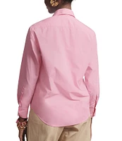 FRANCES VALENTINE Perfect Button Down Poplin Top