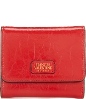 FRANCES VALENTINE Perfect Crinkle Leather Wallet