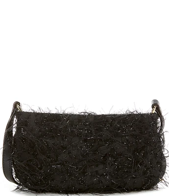 FRANCES VALENTINE Small Teddy Gotham Shag Crossbody Bag