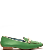 FRANCES VALENTINE Suzanne Leather Bow Loafers