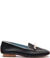 FRANCES VALENTINE Suzanne Leather Bow Loafers