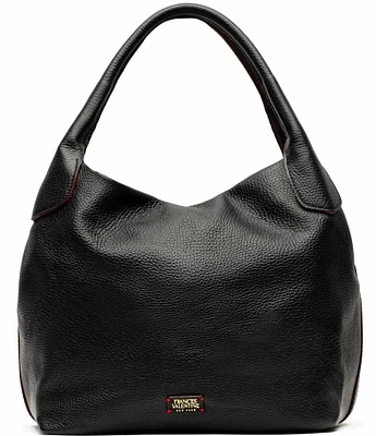 FRANCES VALENTINE Sweet Pea Tumbled Leather Satchel Bag