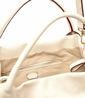 FRANCES VALENTINE Sweet Pea Tumbled Leather Satchel Bag