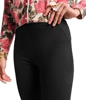 FRANCES VALENTINE Wonder Flat Front Cropped Pull-On Pants