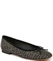 Franco Sarto Abigail Tweed Ballet Bow Flats