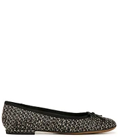 Franco Sarto Abigail Tweed Ballet Bow Flats