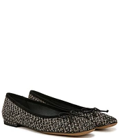 Franco Sarto Abigail Tweed Ballet Bow Flats