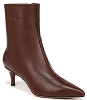 Franco Sarto Anna Leather Dress Booties