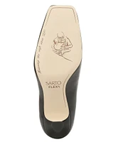 Sarto by Franco Sarto Flexa Aela Leather Square Toe Pumps