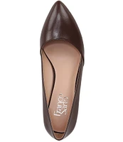 Franco Sarto Frankie Leather Wedge Pumps