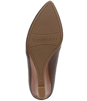 Franco Sarto Frankie Leather Wedge Pumps