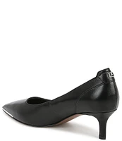 Franco Sarto Kalsa Leather Kitten Heel Pumps