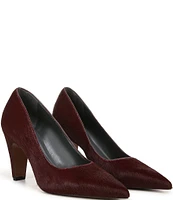 Franco Sarto Sage2 Calf Hair Pointed Toe Dress Pumps