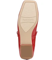 Franco Sarto Tinsley Patent Mary Jane Ballet Flats