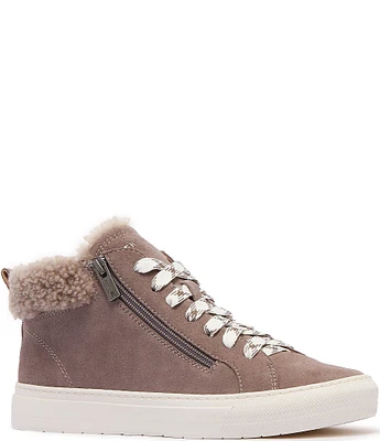 FRANKIE4 Miles High Top Suede Sneakers