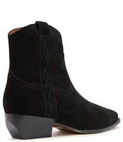 FRANKIE4 Shadow Western Suede Booties