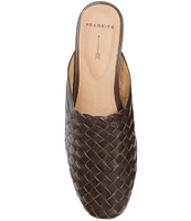 Frankie4 Wallace Woven Leather Mules