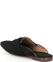 Free People At Ease Loafer 2.0 Embossed Suede Mules