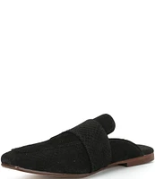 Free People At Ease Loafer 2.0 Embossed Suede Mules