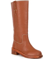 Free People Blaze Leather Tall Leather Boots