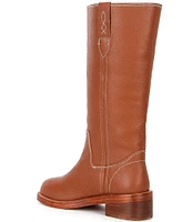 Free People Blaze Leather Tall Leather Boots