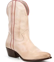 Free People Borderline Leather Western Inspired Boots