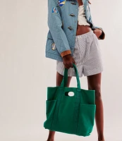 Free People Caravan Canvas Tote Bag