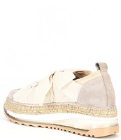 Free People Chapmin Suede Chunky Espadrille Platform Sneakers