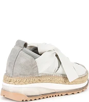 Free People Chapmin Suede Chunky Espadrille Platform Sneakers