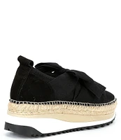 Free People Chapmin Suede Chunky Espadrille Platform Sneakers