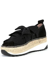 Free People Chapmin Suede Chunky Espadrille Platform Sneakers