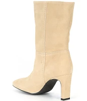 Free People Claudette Slouch Suede Booties