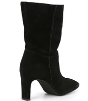 Free People Claudette Slouch Suede Booties