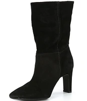 Free People Claudette Slouch Suede Booties