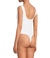 Free People Clean Lines Scoop Neck Sleeveless Bodysuit